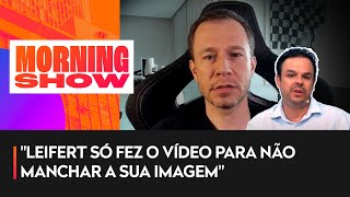 Leifert se diz ATACADO e rebate Ícaro Silva [upl. by Ihana]