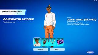 Fortnite’s FREE Juice WRLD Skin UNLOCKED [upl. by Mellisa]