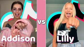 Addison Rae Vs Lilly Ketchman TikTok Dance Mashup August 2020 [upl. by Aillicirp]