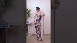 Simple Way To Drape The Athpourey Saree Drape  KALKI Fashion  DrapesOfDiversity [upl. by Addison238]