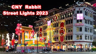 Preview CNY Light Up at Chinatown Singapore  Year of the Rabbit 2023 [upl. by Aihsiyt]