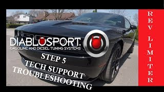 DiabloSport Tuning Step Five  Troubleshooting Rev Limiter issue [upl. by Ortrud904]