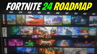 Fortnite Roadmap 2024 LEAKED  What to expect this year [upl. by Acemahs]