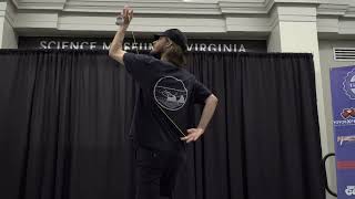 Chandler Steele  1A Final  2nd Place  VA States 2023  Yoyo Contest Central [upl. by Airdnaed]