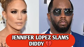 INTERESTING Jennifer Lopez exposes DIDDY 💔💔 [upl. by Ahsiek]