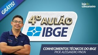 ✅ 4º AULÃO IBGE 2017  Conhecimentos Técnicos  ACM  ACS  Recenseador  Loja do Concurseiro [upl. by Plerre277]