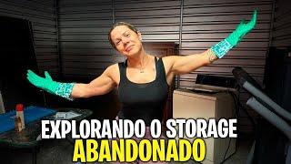 ATE QUE ENFIM COMPREI UM STORAGE ABANDONADO NOS EUA [upl. by Odnomar775]