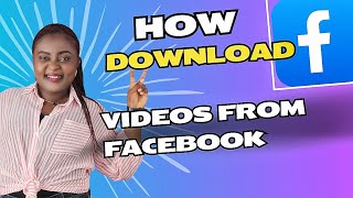 How to download videos from Facebook [upl. by Bauske786]