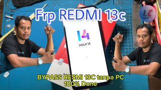 FRP  Bypass Redmi 13C tanpa komputer [upl. by Primavera]