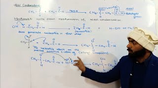 Part2 Mechanism of aldol condensation  Aldol condensation  12th class chemistry  chno12 [upl. by Naz742]