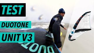 DUOTONE UNIT V3  WING TEST  REVIEW [upl. by Ynej885]