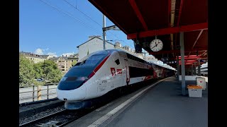 TGV First Class Trainride Geneva to Paris [upl. by Estele312]