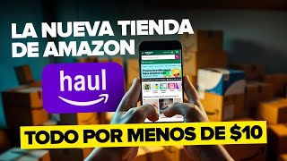 Amazon Haul nueva competencia a Temu y Shein  como vender y comprar [upl. by Nosaes]