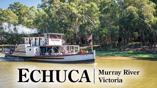 Paddle Steamers On The Mighty Murray  Echuca Victoria [upl. by Anelhtac304]