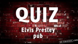 TARATATA Quiz de Micho  Elvis Presley pub [upl. by Llehsor]