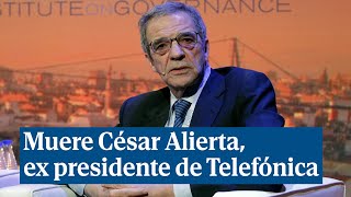 Muere César Alierta ex presidente de Telefónica a los 78 años [upl. by Felder]