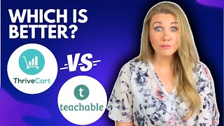 Teachable VS ThriveCart  Which course platform is better [upl. by Yehtomit961]