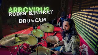 Roder Kinaray  Arbovirus  Drumcam  Live at Jagannath University  Concert for Zahir  Protibimbo [upl. by Elin]