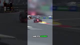 Max Verstappen vs Charles Leclerc Crash Drama at the Pole [upl. by Previdi]