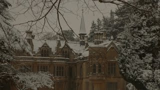 you’re studying in an ancient university as the snowflakes fall  dark academia playlist [upl. by Eselahc]