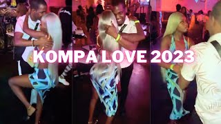 Blonde Haitian Girl LOVES DANCING KONPA 😍  KOMPA GOUYAD DANCE [upl. by Stanway171]