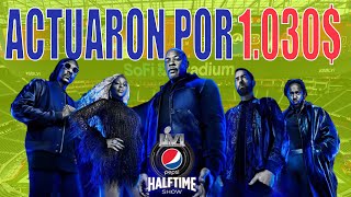 💰 ¿Cuánto han GANADO los Artistas del SHOW de la SUPER BOWL 2022 🤔 ¿Cuánto le ha Costado a la NFL [upl. by Lipson]