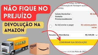 COMO DEVOLVER PRODUTO NA AMAZON COMO PEDIR DEVOLUÇÃOREEMBOLSO NA AMAZON [upl. by Lamhaj80]