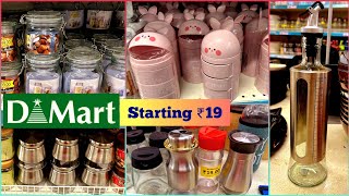 DMart latest offers starting ₹19 cheap amp new kitchen gadgets food storage containers organisers [upl. by Eliades244]