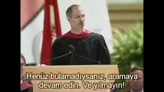 Steve Jobs  İbret Alınacak Bir Konuşma Türkçe Altyazı [upl. by Esidnac]