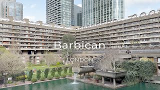 Tour of the Brutalist Barbican in London [upl. by Nilyak]