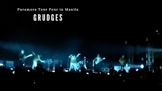 Grudges Paramore Tour Four in Manila [upl. by Yemrots]