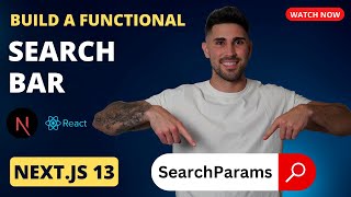 Build A Functional Search Bar with Nextjs SearchParams [upl. by Anaerol]