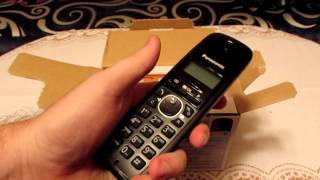 Talefon bezprzewodowy Panasonic KX TG1611 UNBOXING [upl. by Gnes326]