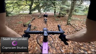 Gravel Bike Enjoying the Best Singletracks in London 🚴‍♂️ [upl. by Atiuqal966]