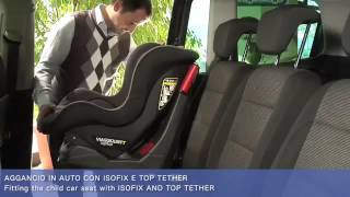 Peg Perego Viaggio 1 DuoFix Top Tether Kindersitz Isofix 9 18 kg  Gruppe 1 [upl. by Annazor]