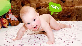 Unforgettable Baby Fart Moments  Funny Baby Videos [upl. by Olegnaid117]