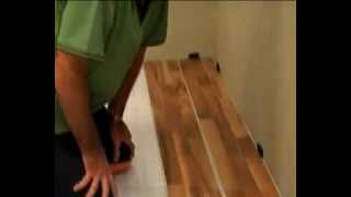 DIY Laminate Flooring  how to Lay your floor [upl. by Berkeley761]