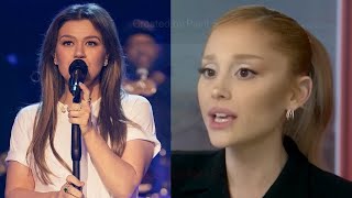 Ariana Grande Calls Kelly Clarkson Best Singer In The World [upl. by Nisotawulo]