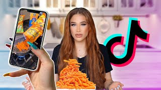 JE TESTE DES RECETTES TIKTOK BIZARRES  Océane [upl. by Yelsgnik]