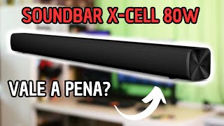 SOUNDBAR XCELL DA SHOPEE DE 80W VALE A PENA [upl. by Wagshul612]