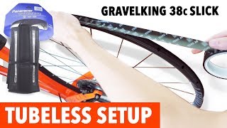 Tubeless setup tutorial with the new Gravel King 38c Tires [upl. by Danica]