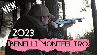 NEW 2023 Benelli Montefeltro 12ga Shotgun Review [upl. by Niatsirk]