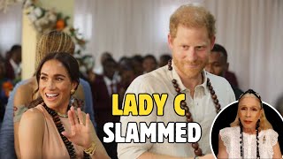 Lady C slams Meghan and Harry for visit to Nigeria  JJs Entertainment [upl. by Suixela410]