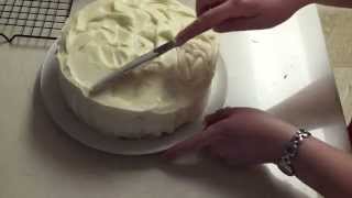 How To Make Moist Carrot Cake and Decorate with Cream Cheese Icing [upl. by Lhamaj]