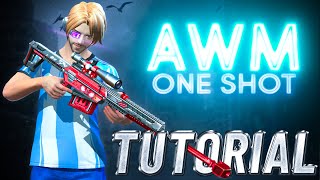 AWM One Shot 💙 Full Tutorial [upl. by Julita]