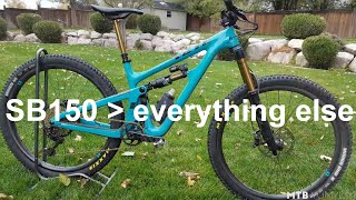 2019 Yeti Cycles SB150 Test Ride amp Review [upl. by Venator261]