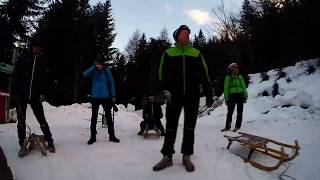 Naturbahnrodeln  Dolomitenhütte  LienzOsttirol [upl. by Manton]