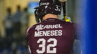 HOME RUN DE JOEY MENESES  HIGHLIGHTS TOMATEROS [upl. by Coralie286]