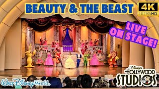 Beauty and the Beast Live on Stage Full Show Walt Disney World Hollywood Studios [upl. by Ihsoyim]