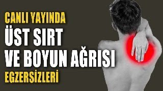 CANLI YAYINDA BOYUN VE KULUNÇ AĞRISI EGZERSİZLERİ aktifizyo boyunağrısı kulunç [upl. by Eiser911]